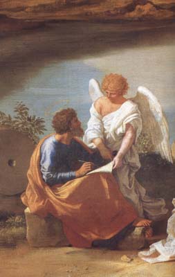 detail  Landscape with Saint Matthew and the Angel (mk10)